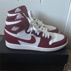 Jordan Kids Sneakers Red and White
